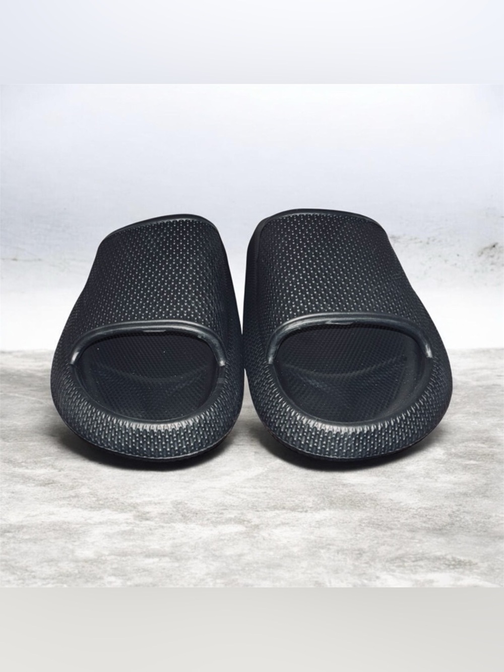 Men’s Black Slide Sandals